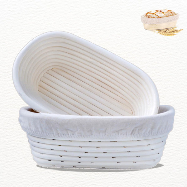 PRIMEX INC. Bread Proofing Basket Set Of 2 For 10 Inches
